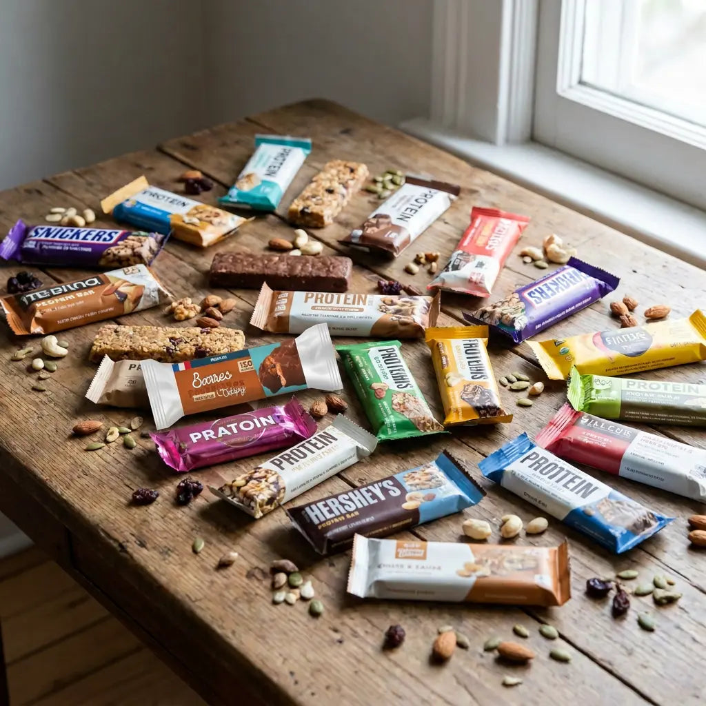 Barres protéinées : formats, saveurs, marques différents 
