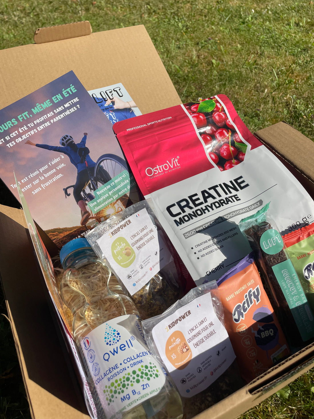 MYR PROT BOX Juillet - Ta routine sport/nutrition de l'été, Reste toujours fit même en été
