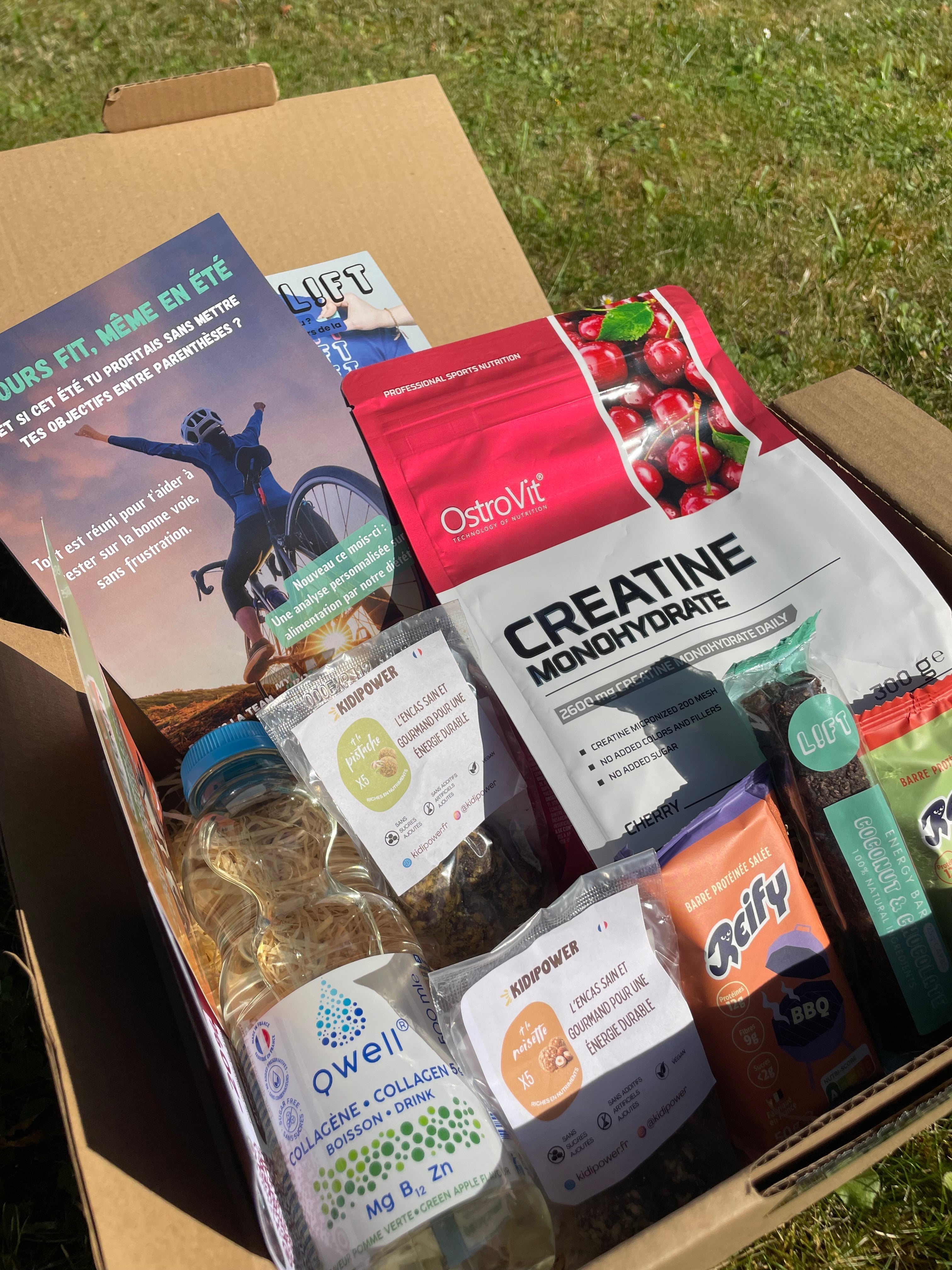 MYR PROT BOX Juillet - Ta routine sport/nutrition de l'été, Reste toujours fit même en été