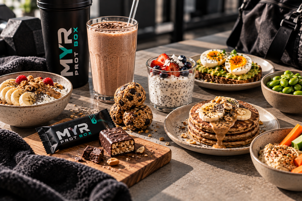 Quelle collation protéinée après le sport ? 8 options simples