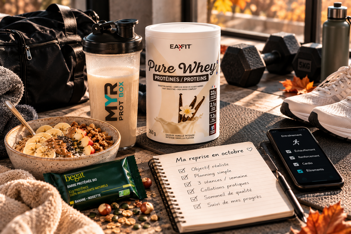 Box sport/nutrition octobre - routine qui tient
