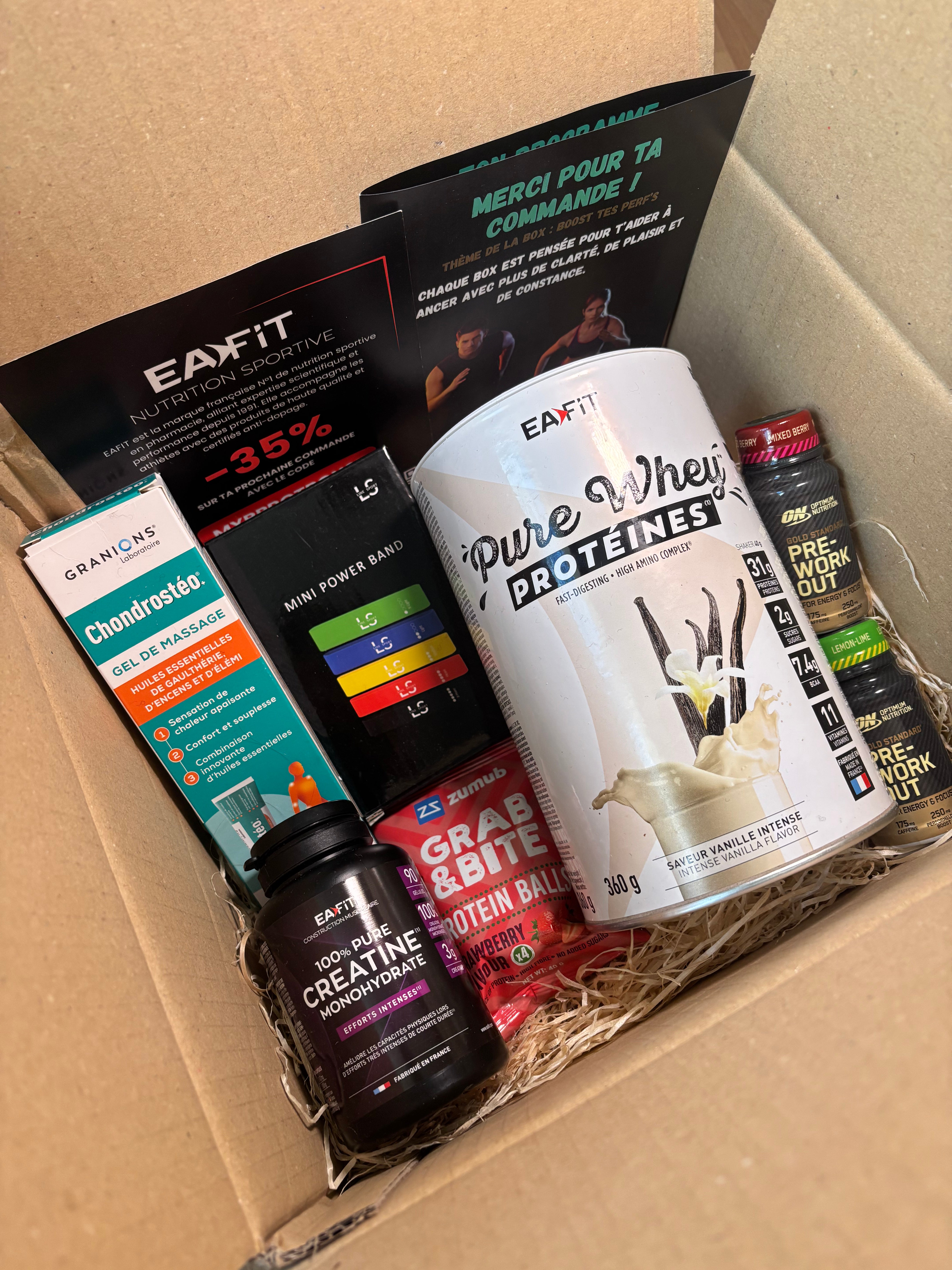 MYR PROT BOX - Ta box protéinée mensuelle