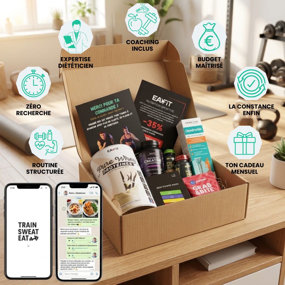 MYR PROT BOX - Ta box sport/nutrition tout-en-un