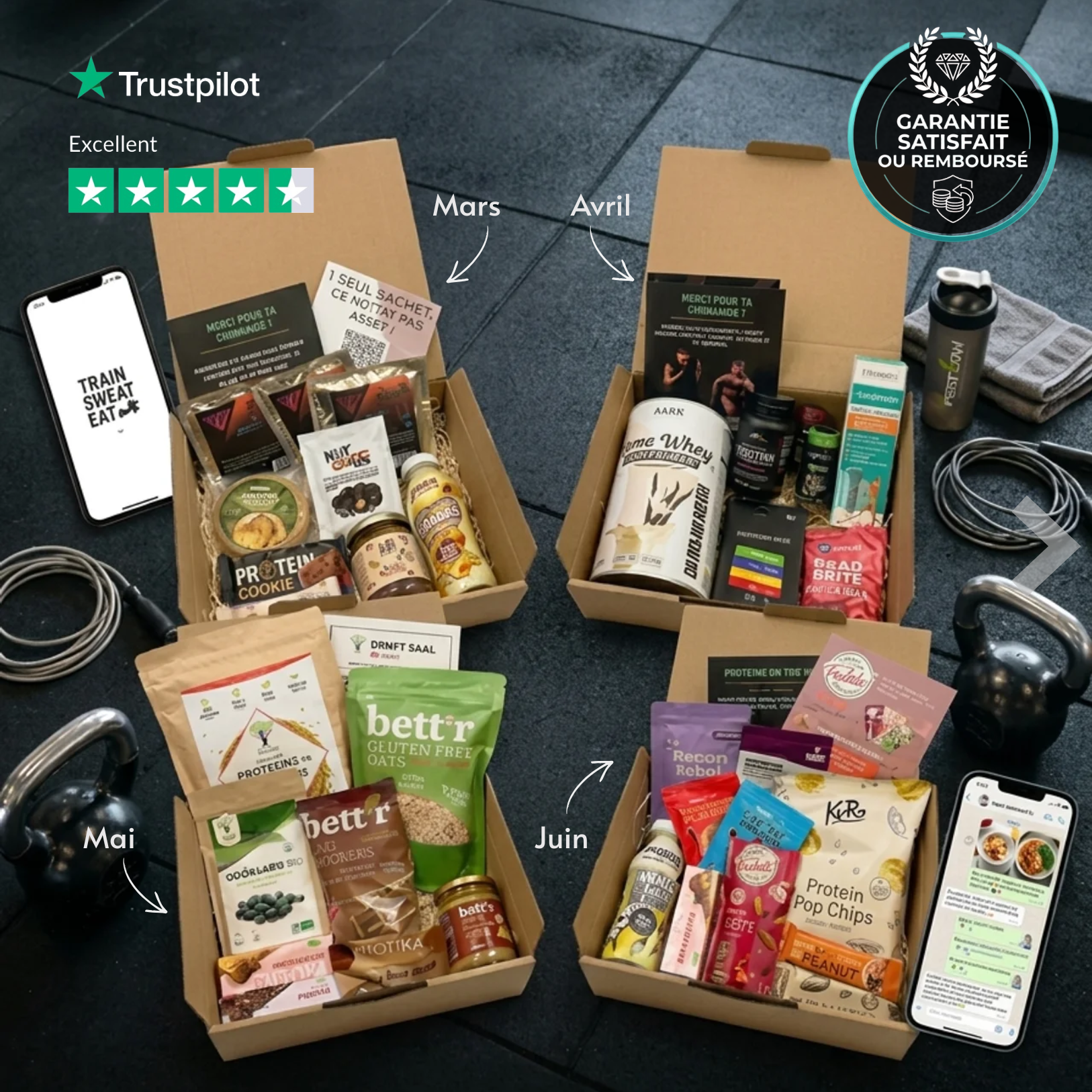 MYR PROT BOX - Ta box sport/nutrition tout-en-un