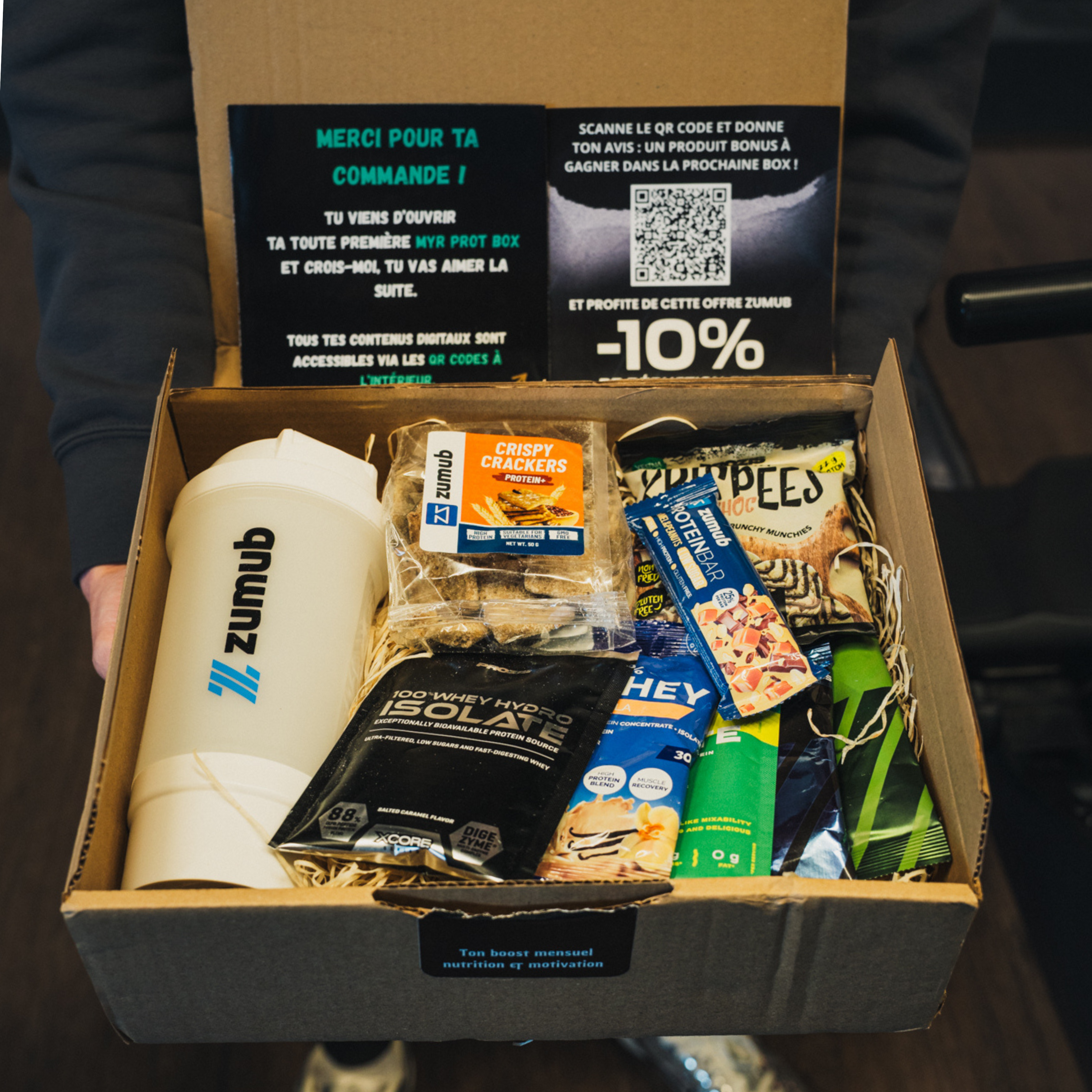 MYR PROT BOX - Ta box protéinée mensuelle