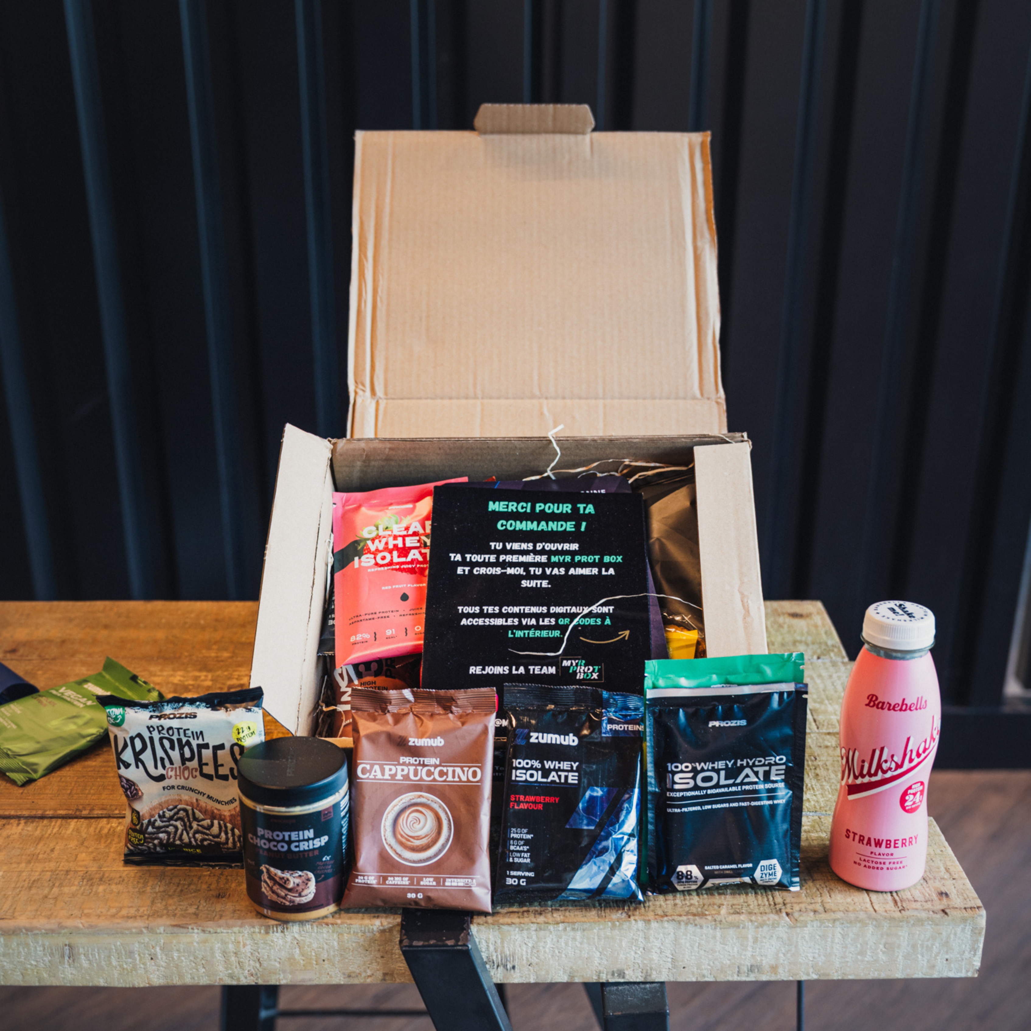 MYR PROT BOX - Ta box protéinée mensuelle