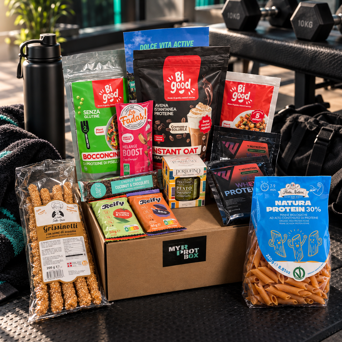 Le contenu complet d'une box Collector