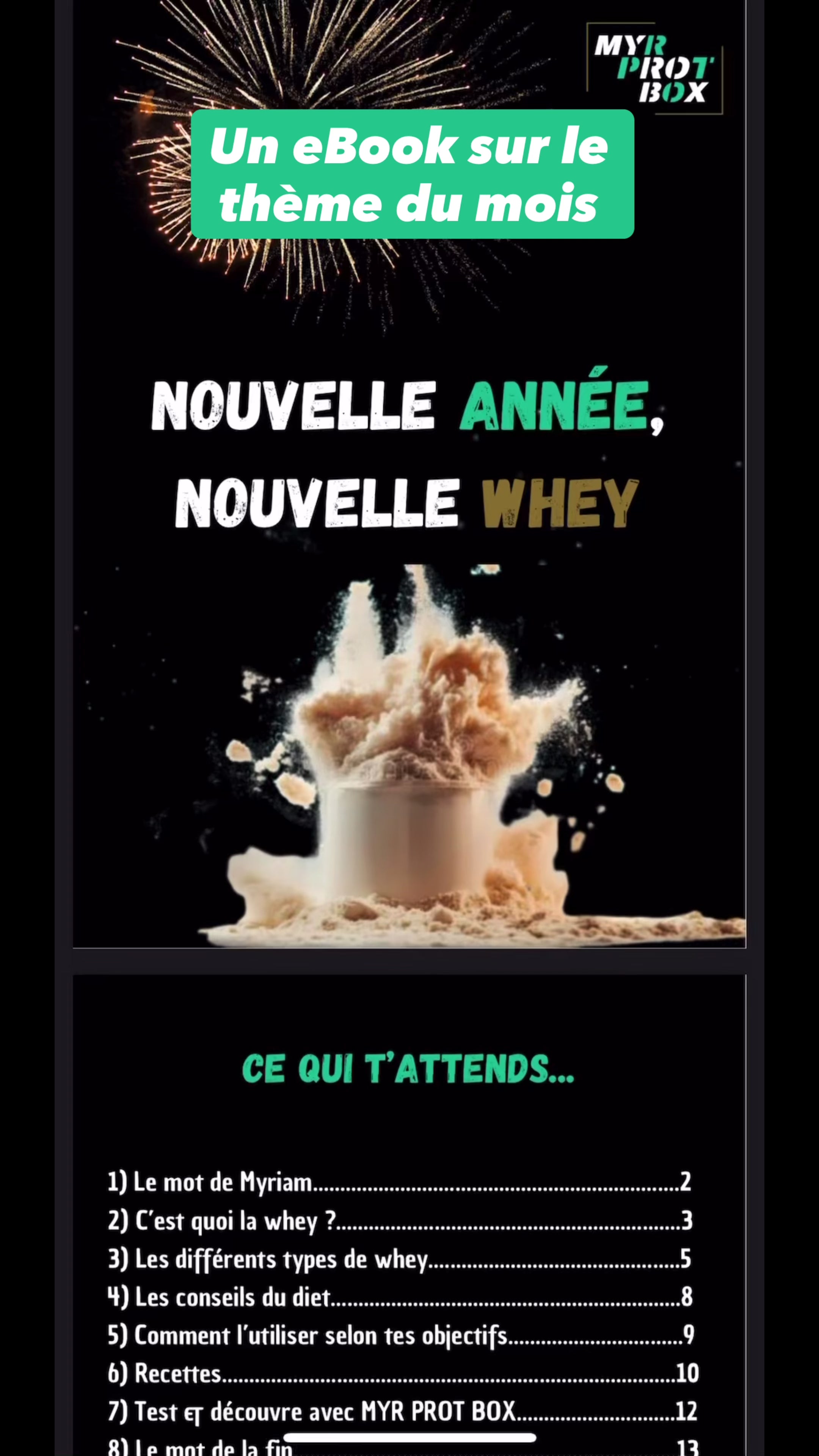 MYR PROT BOX - Ta box protéinée mensuelle